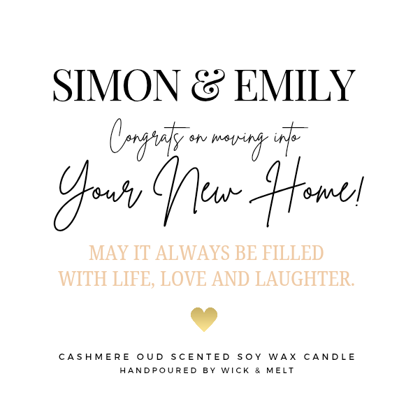 Personalised Candles