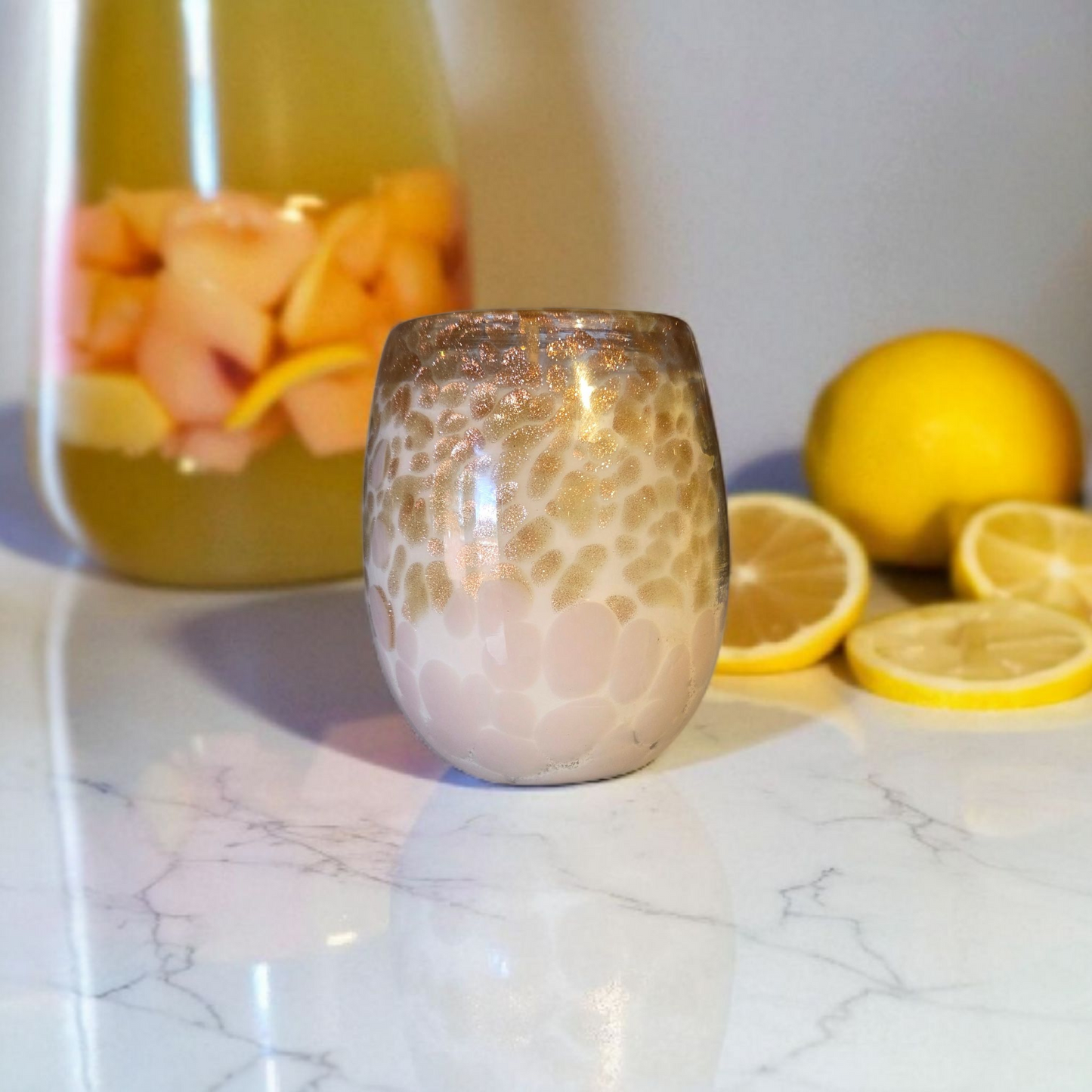 Lemon Sorbet & Peach Lemonade Candle