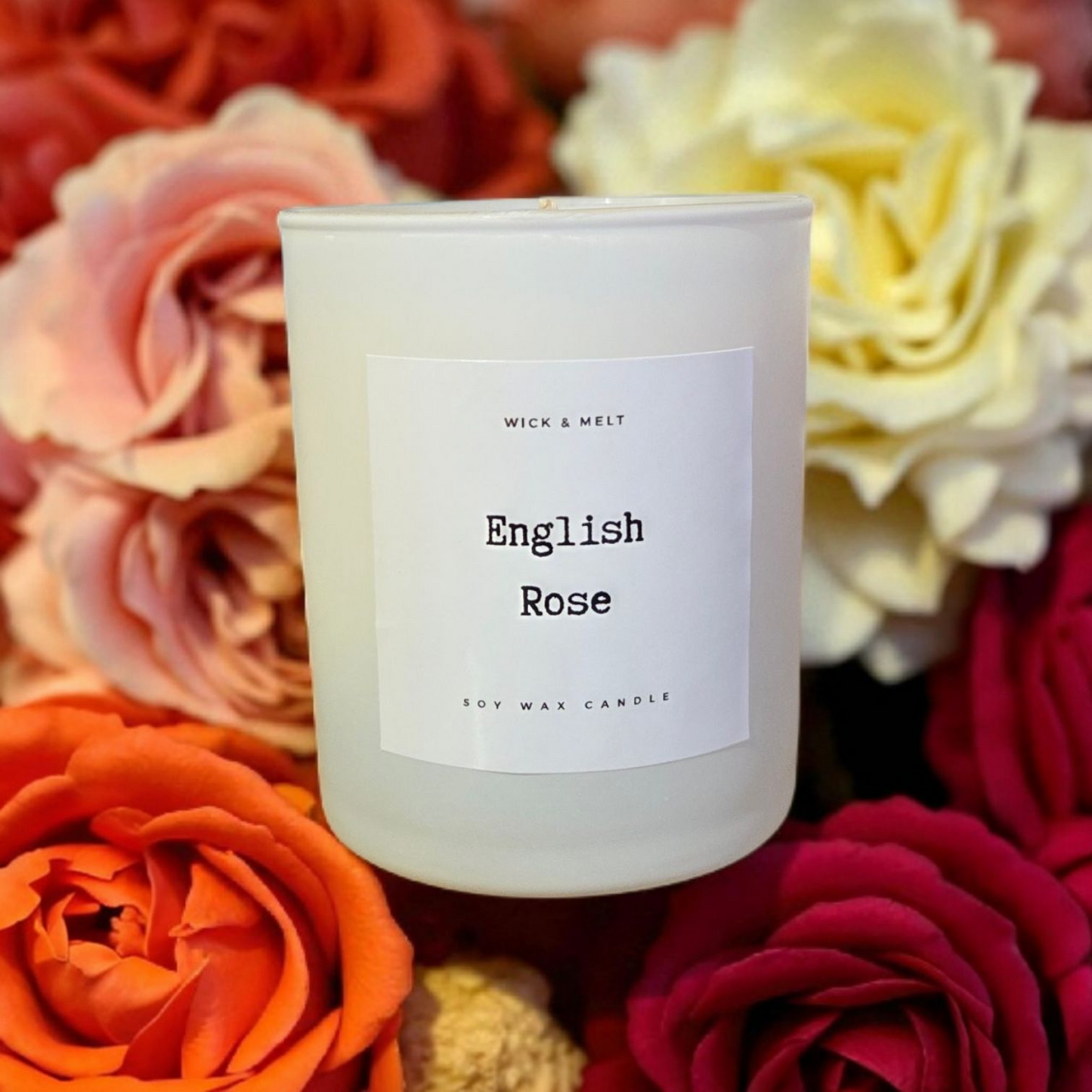 English Rose Candle
