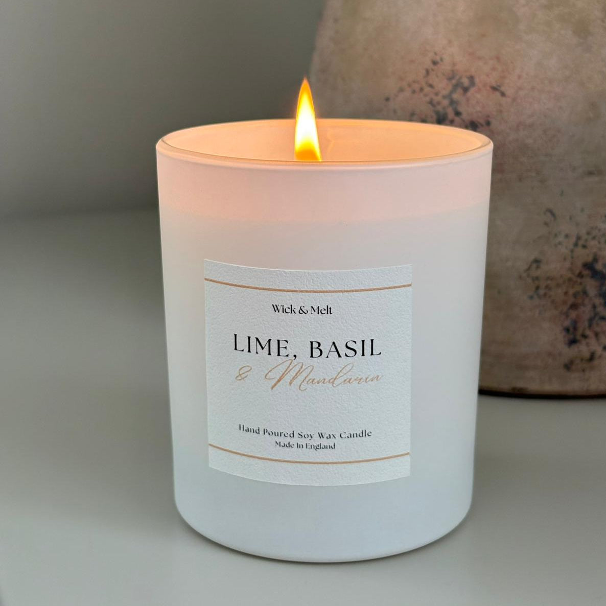 Lime, Basil & Mandarin Candle