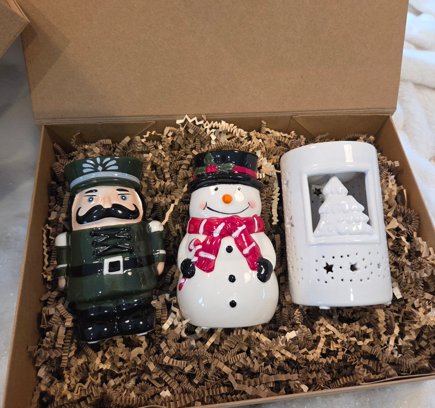 Festive Wax Melt Burner Gift Box