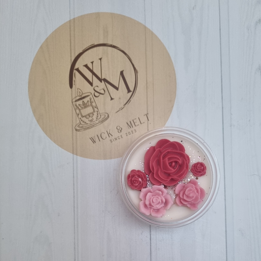 Rose Wonderland Wax Melt Pot