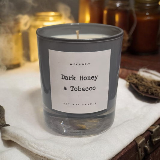 Dark Honey & Tobacco Candle