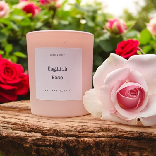 English Rose Candle