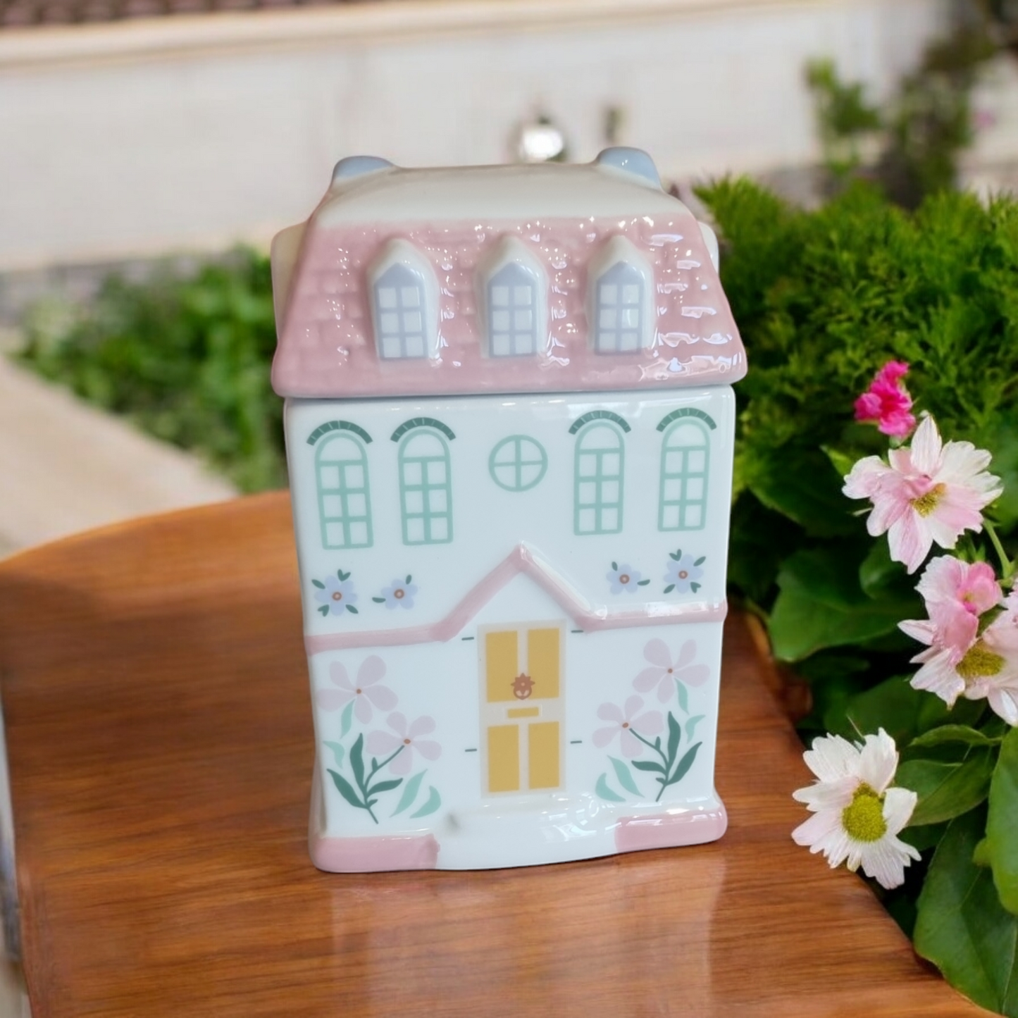 Pastel House Wax Burner