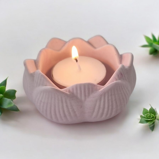 Lotus Tea Light Holder