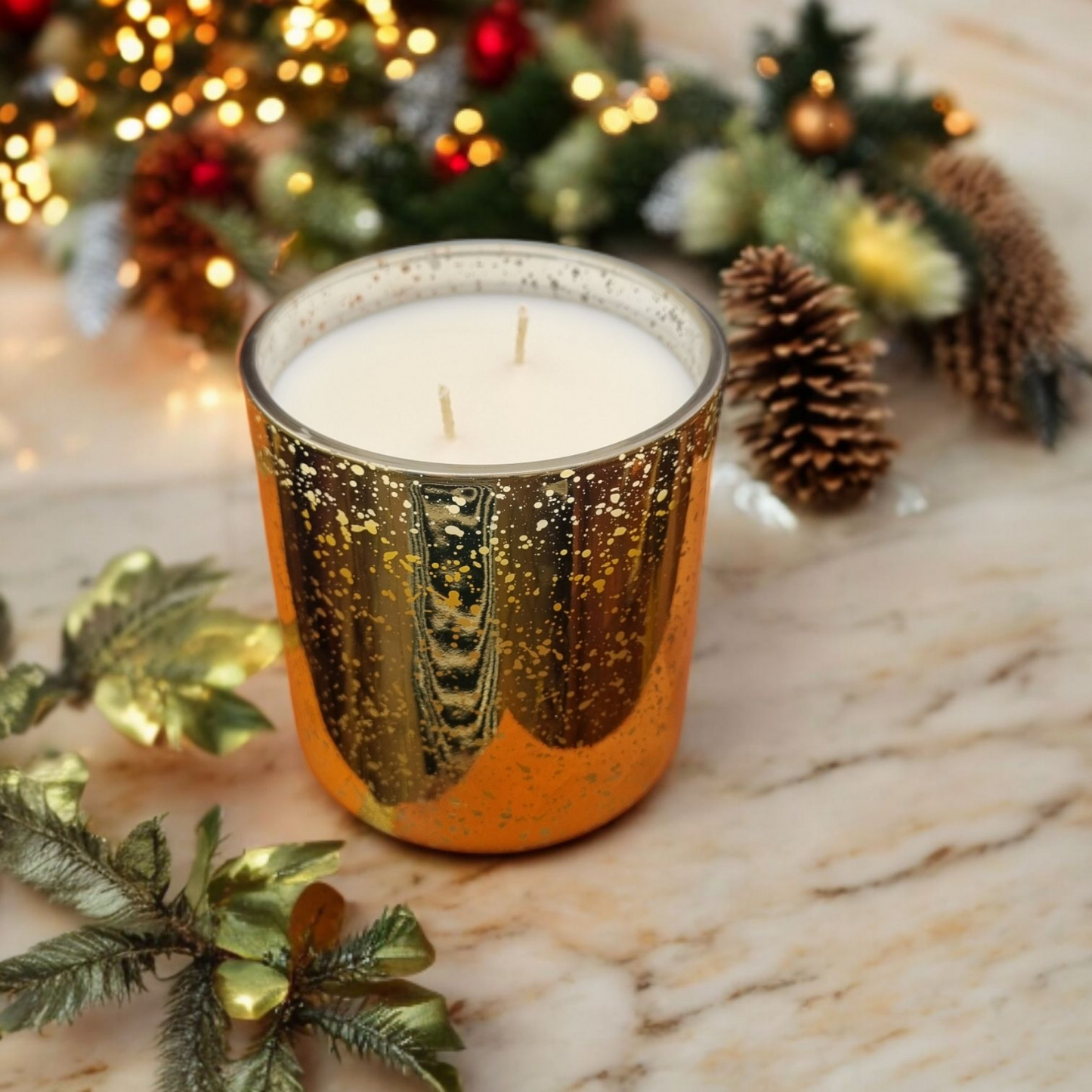 Winter Apple & Brandy Candle