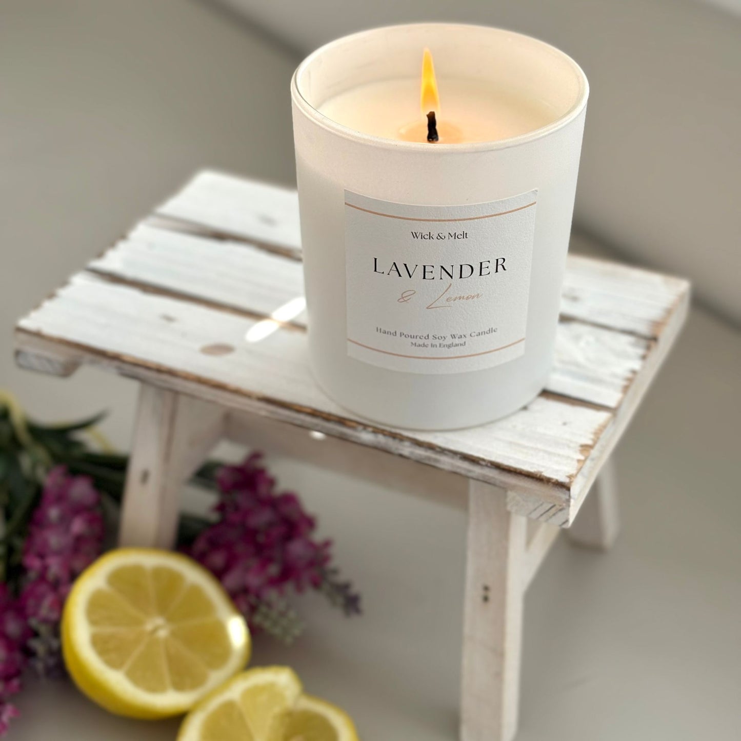 Lavender & Lemon Candle