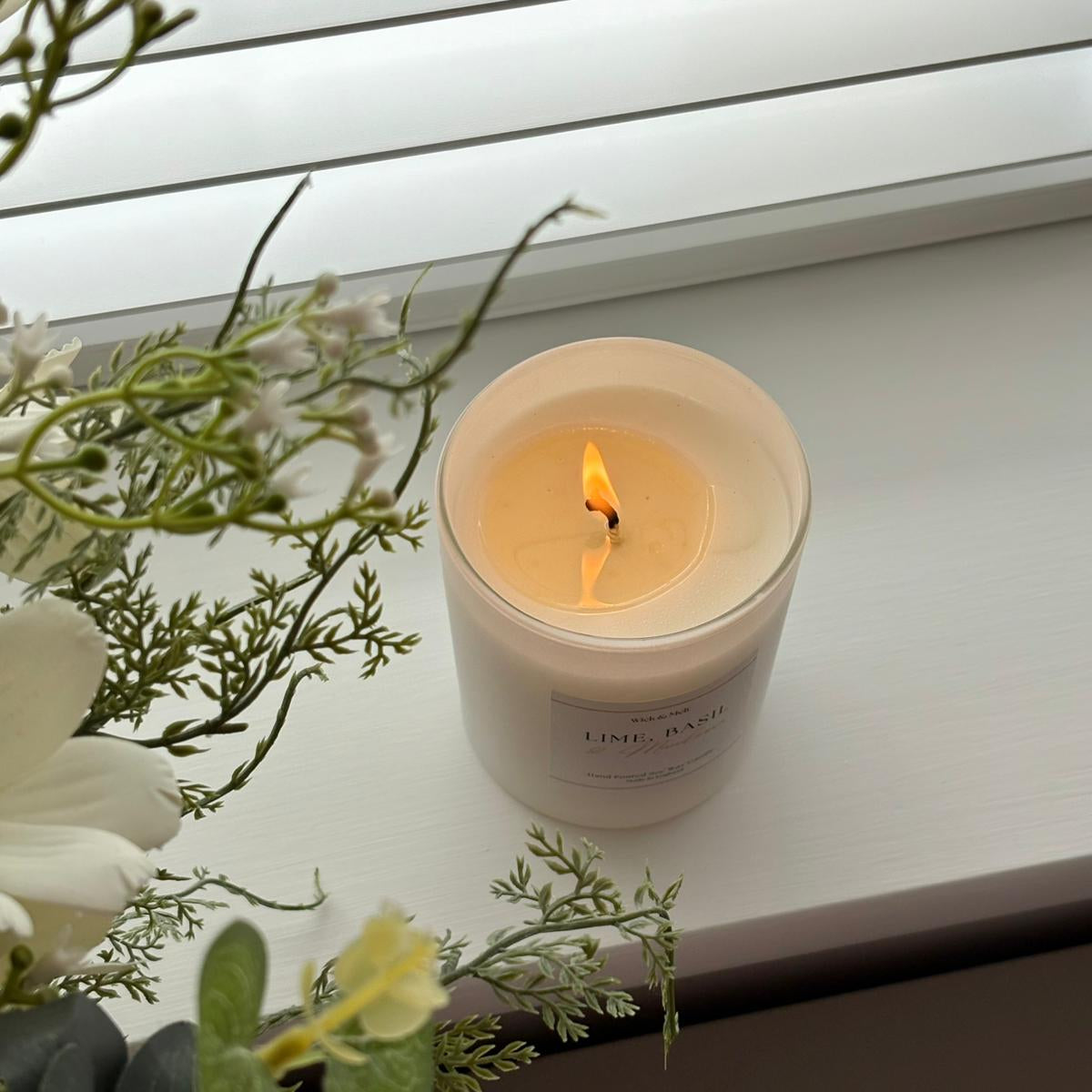 Lime, Basil & Mandarin Candle