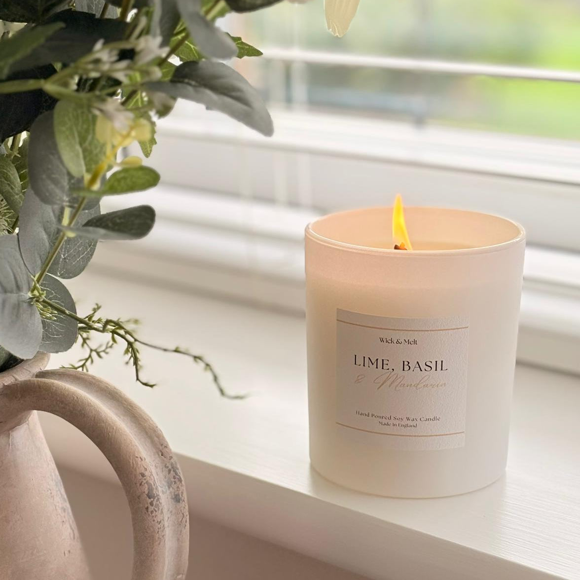 Lime, Basil & Mandarin Candle