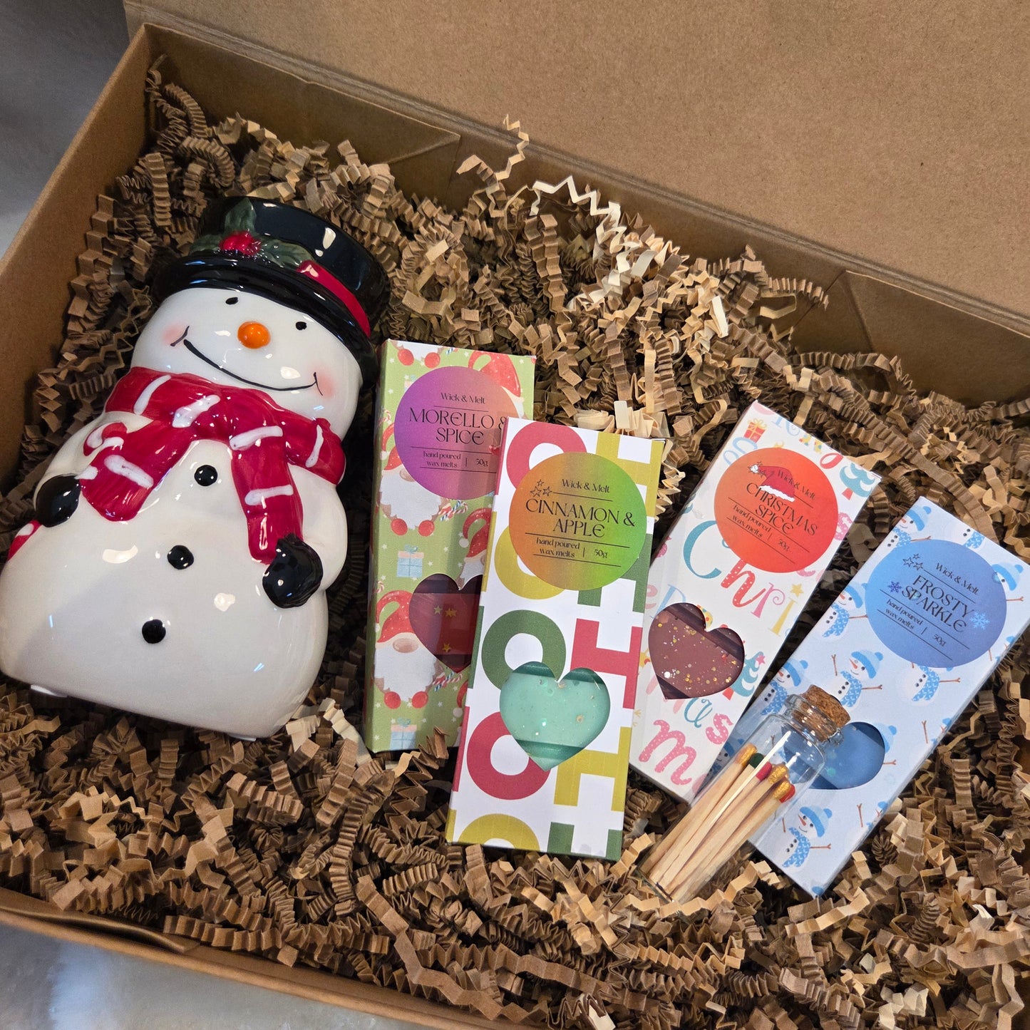 Festive Wax Melt Burner Gift Box